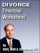 Divorce Financial Worksheet